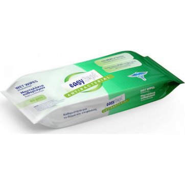 EASY CARE ΜΑΝΤΗΛΑΚΙΑ ΚΑΘΑΡΙΣΜΟΥ ΕΠΙΦΑΝΕΙΩΝ ANTIBACTERIAL 40τεμ